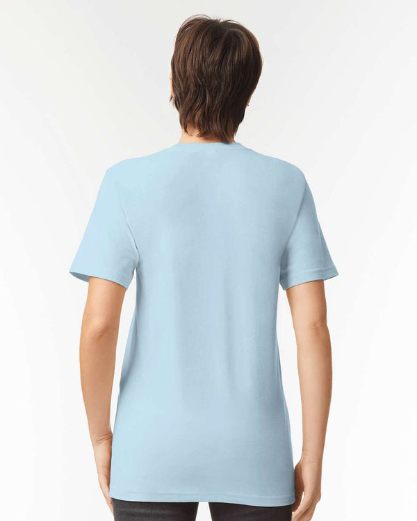 American Apparel 2001 Powder Blue - Model back