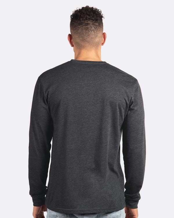 Next Level 6211 Charcoal - Model back