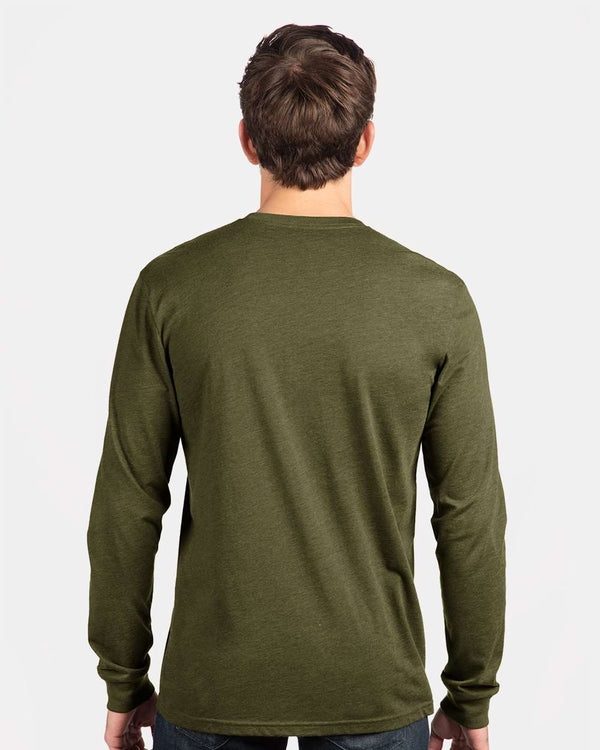 Next Level 6211 Military Green - Model back