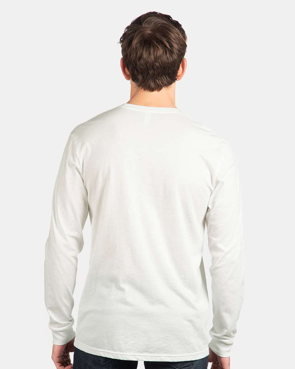 Next Level 6211 White - Model back