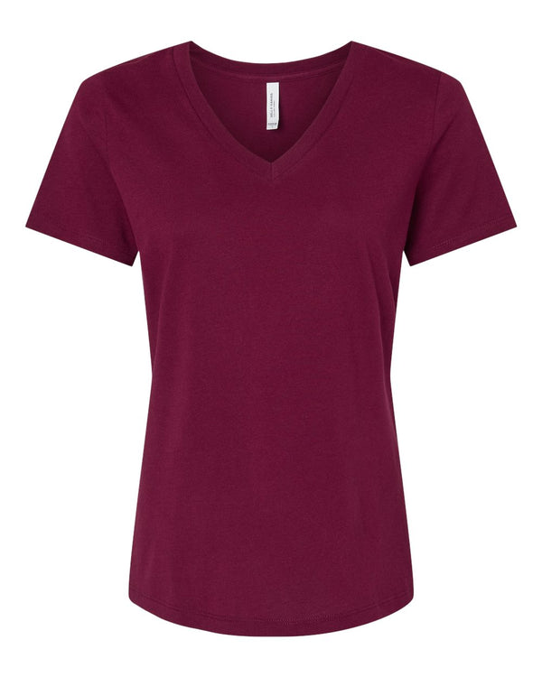 BELLA + CANVAS 6405 Maroon - Front