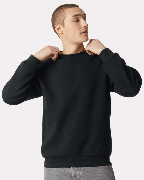 American Apparel RF496 Black - Model front