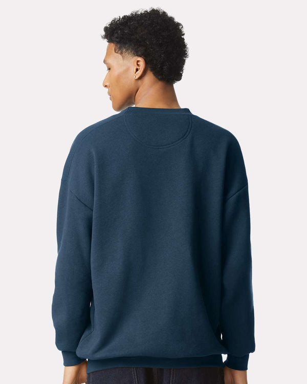 American Apparel RF496 Sea Blue - Model back