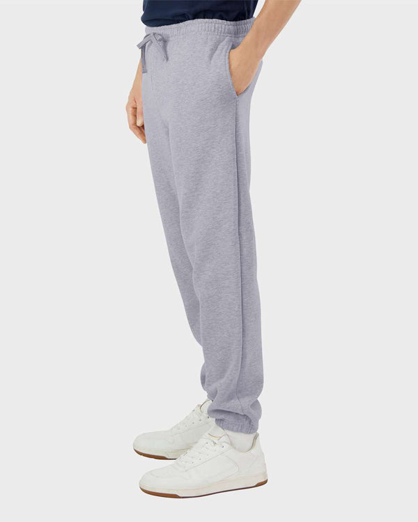 American Apparel RF491 Heather Grey - Model side