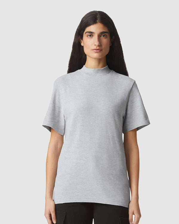 American Apparel 1PQ Heather Grey - Model front