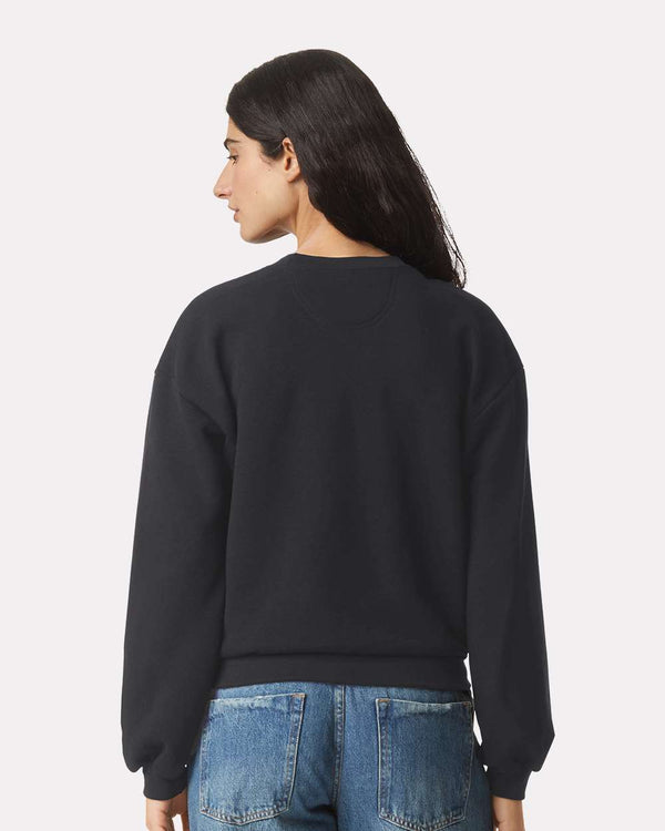 American Apparel RF494 Black - Model back