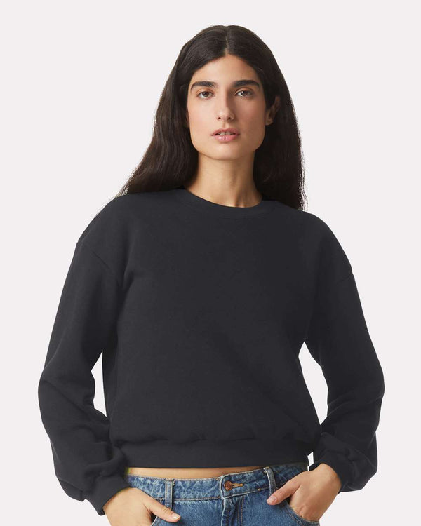 American Apparel RF494 Black - Model front