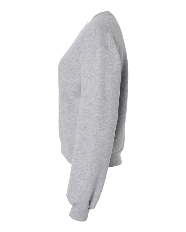 American Apparel RF494 Heather Grey - Direct side