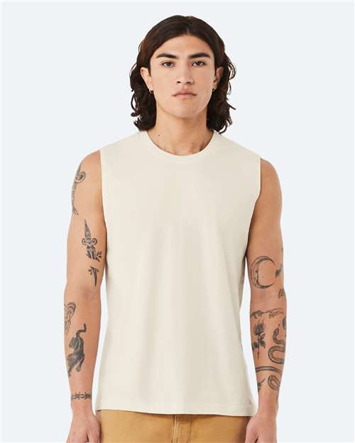 Jersey Muscle Tank - SuperDTF Print Blank Clothing and Accessories