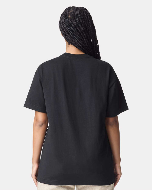 American Apparel 9001 Black - Model back