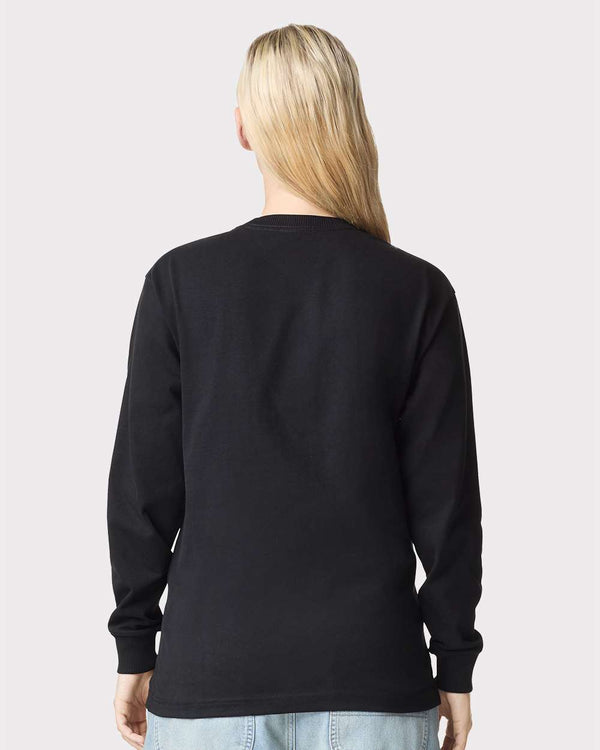 American Apparel 9410 Black - Model back