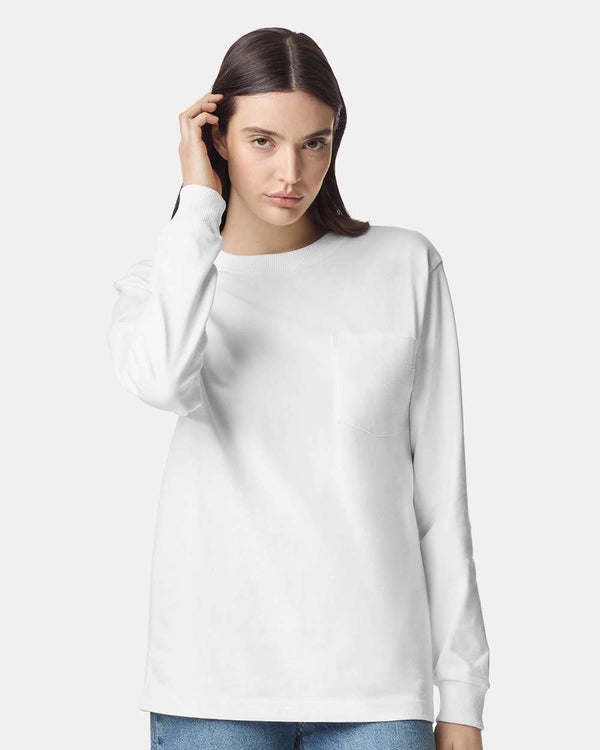 American Apparel 9410 White - Model front