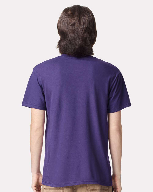 American Apparel 2001 Grape - Model back