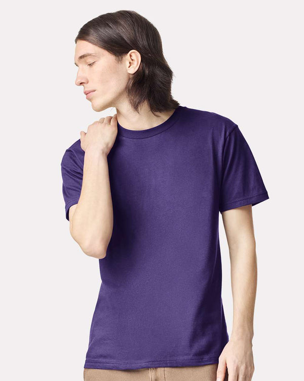 American Apparel 2001 Grape - Model front