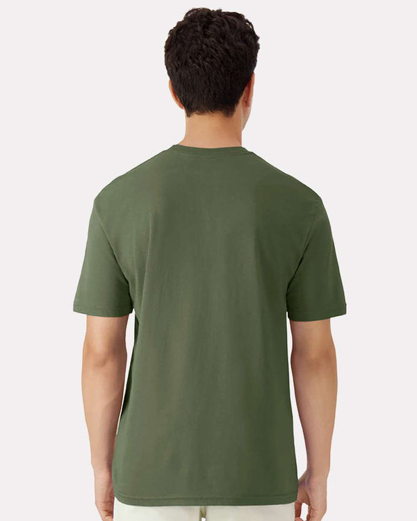 Gildan 3000 Military Green - Model back