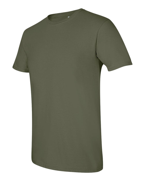 Gildan 64000 Military Green - Side