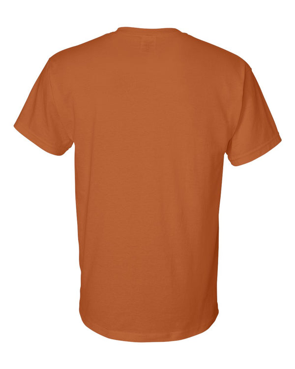 Gildan 8000 Texas Orange - Back