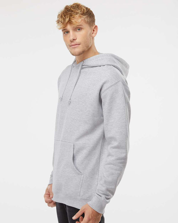 Independent Trading Co. IND4000 Grey Heather - Model side