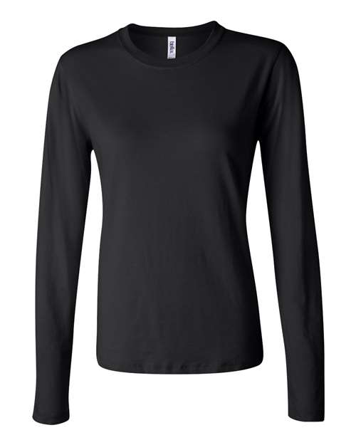 Women’s Jersey Long Sleeve Tee - SuperDTF Print Blank Clothing and Accessories