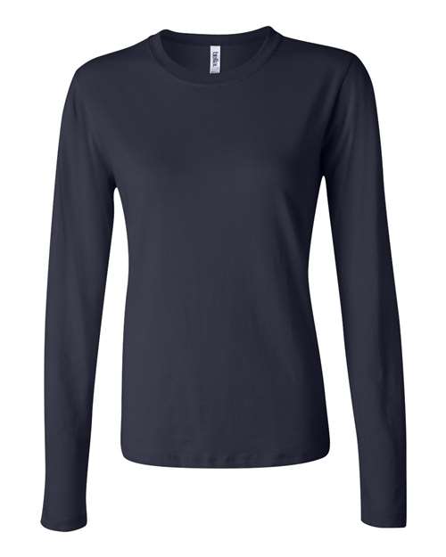 Women’s Jersey Long Sleeve Tee - SuperDTF Print Blank Clothing and Accessories