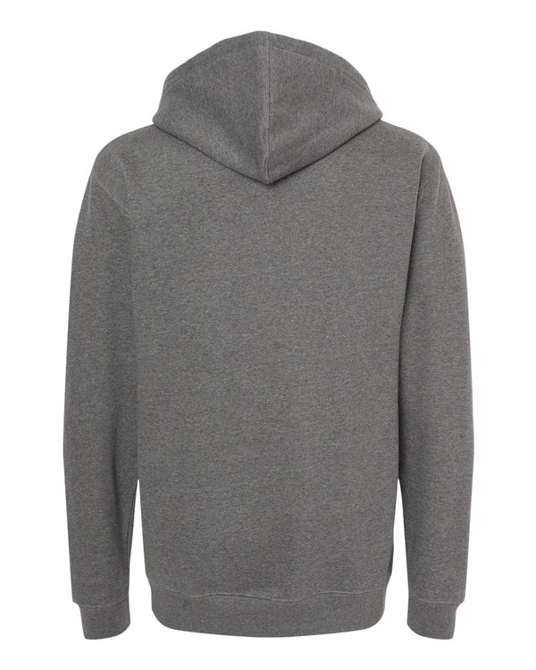 Independent Trading Co. IND4000 Gunmetal Heather - Back