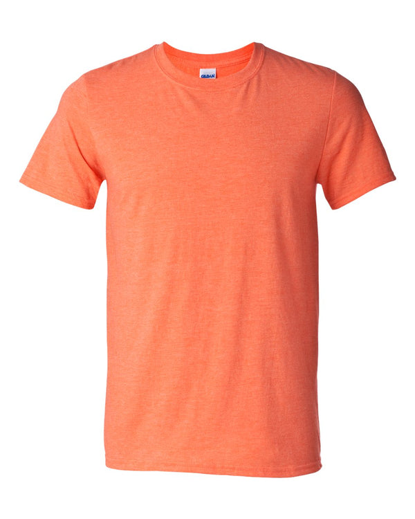 Gildan 64000 Heather Orange - Front