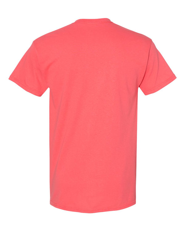 Gildan 5000 Coral Silk - Back