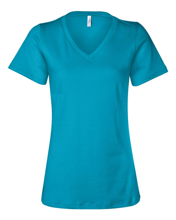 BELLA + CANVAS 6405 Turquoise - Front