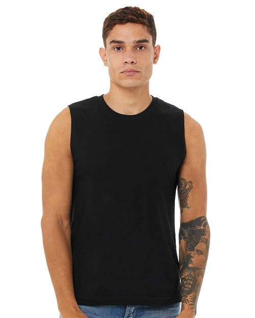 Jersey Muscle Tank - SuperDTF Print Blank Clothing and Accessories