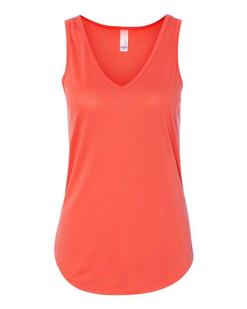 Women's Flowy V-Neck Tank - SuperDTF Print Blank Clothing and Accessories