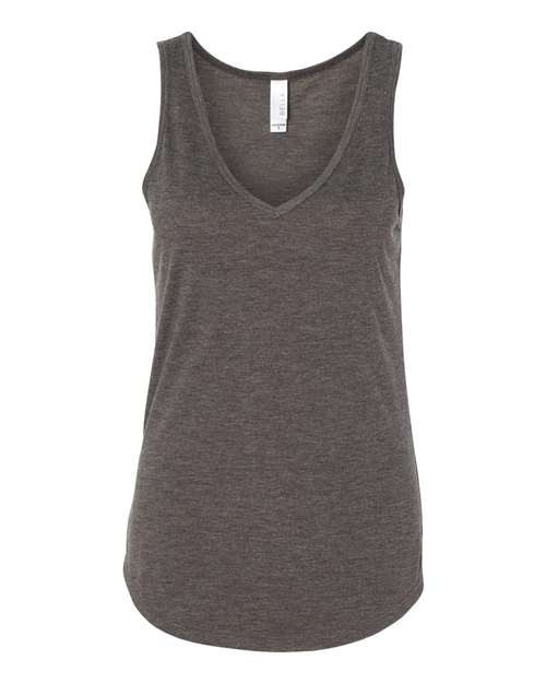 Women's Flowy V-Neck Tank - SuperDTF Print Blank Clothing and Accessories