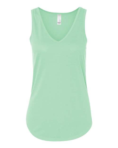 Women's Flowy V-Neck Tank - SuperDTF Print Blank Clothing and Accessories