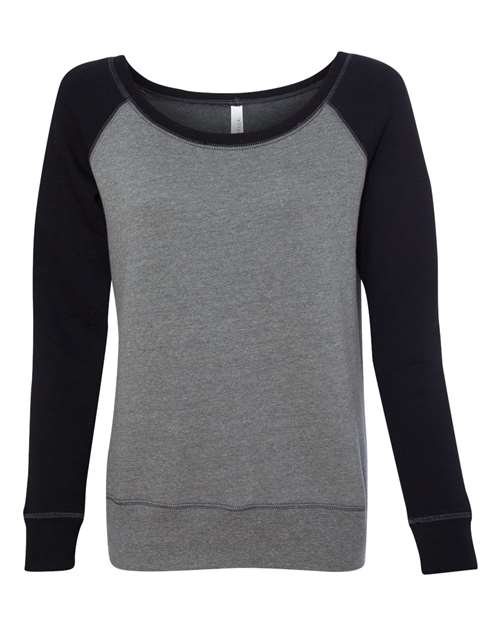 Women’s Sponge Fleece Wide Neck Sweatshirt - SuperDTF Print Blank Clothing and Accessories