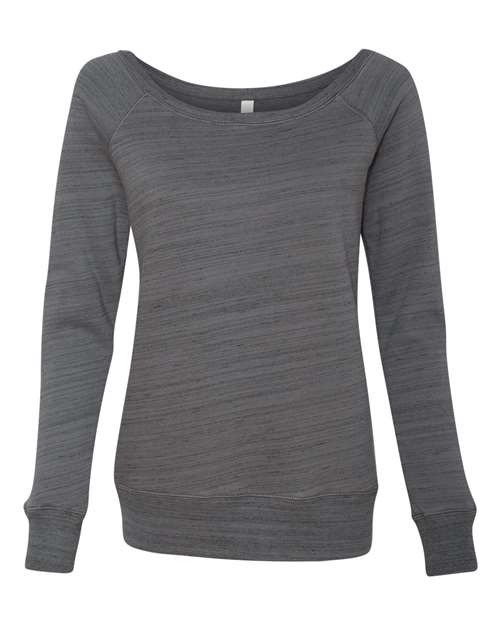 Women’s Sponge Fleece Wide Neck Sweatshirt - SuperDTF Print Blank Clothing and Accessories