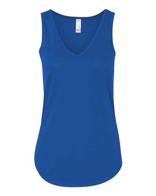 Women's Flowy V-Neck Tank - SuperDTF Print Blank Clothing and Accessories