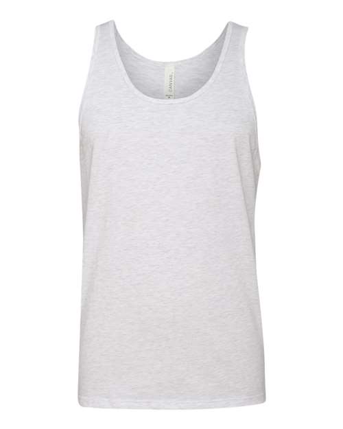 Jersey Tank - Ash - SuperDTF Print Blank Clothing and Accessories