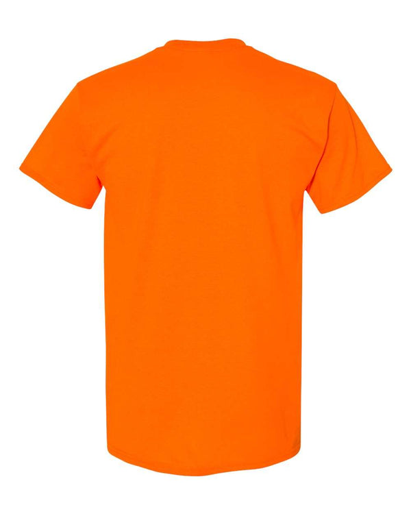 Gildan 5000B Safety Orange - Back