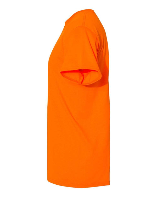 Gildan 5000B Safety Orange - Direct side