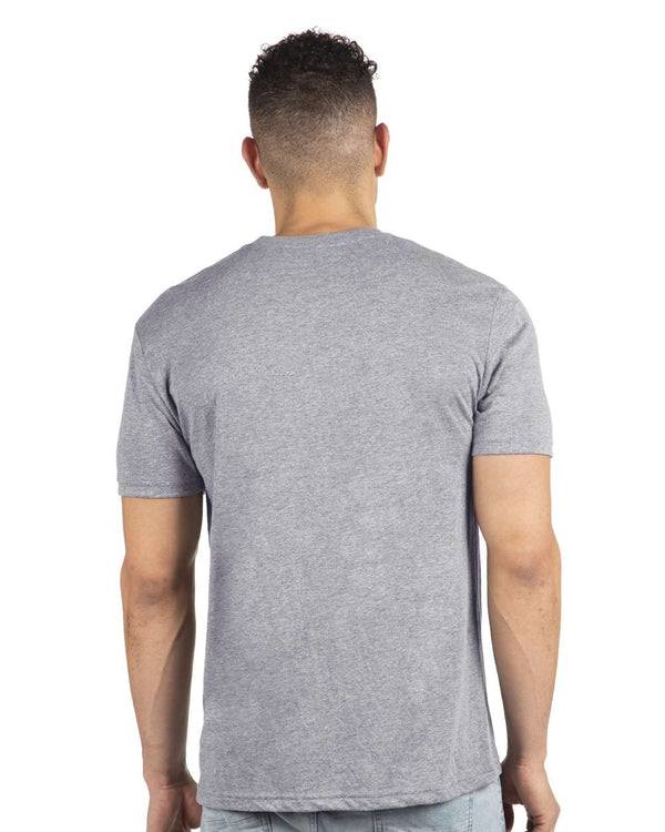 Next Level 3600 Heather Grey - Model back