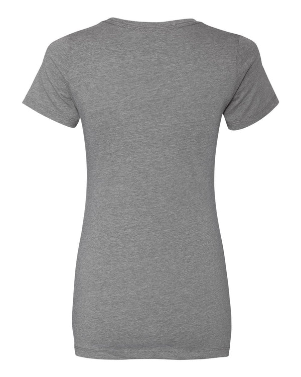 Next Level 6610 Dark Heather Grey - Back