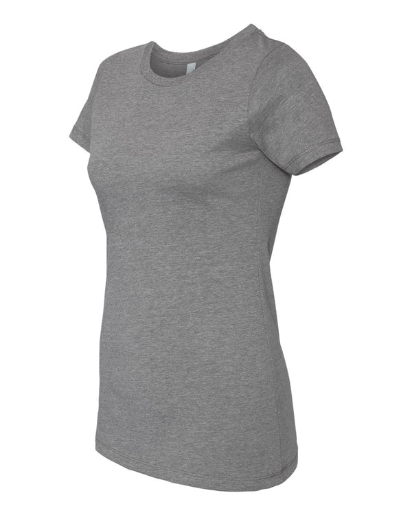 Next Level 6610 Dark Heather Grey - Side