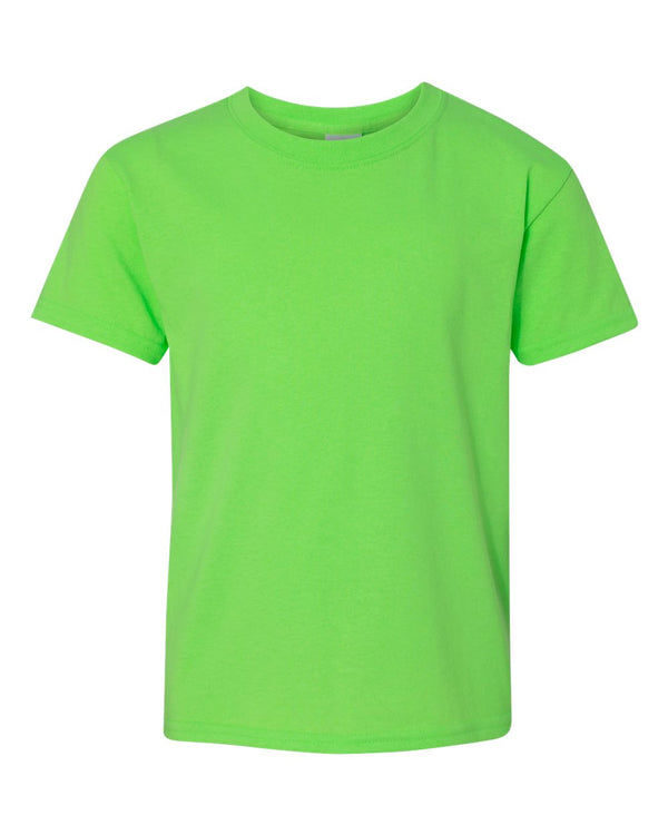 Gildan 5000B Neon Green - Front