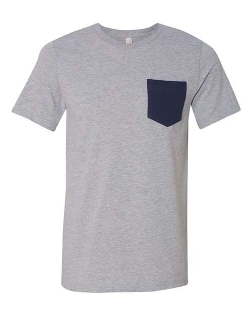 Jersey Pocket Tee - SuperDTF Print Blank Clothing and Accessories