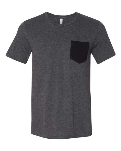 Jersey Pocket Tee - SuperDTF Print Blank Clothing and Accessories