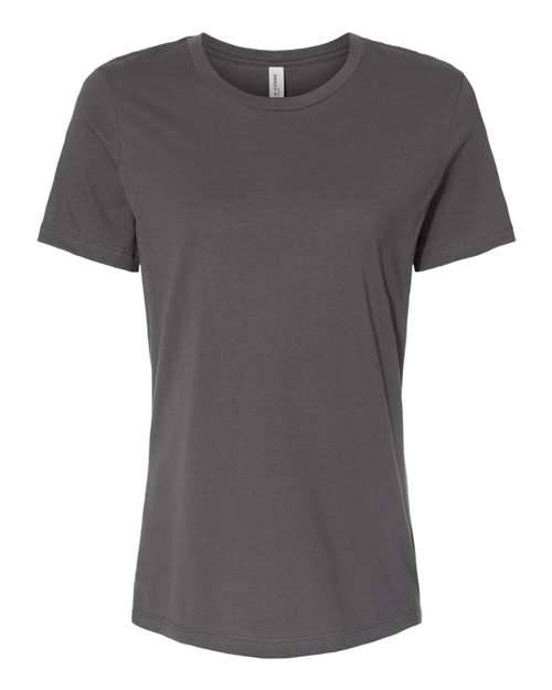 Women’s Relaxed Jersey Tee - Asphalt - SuperDTF Print Blank Clothing and Accessories