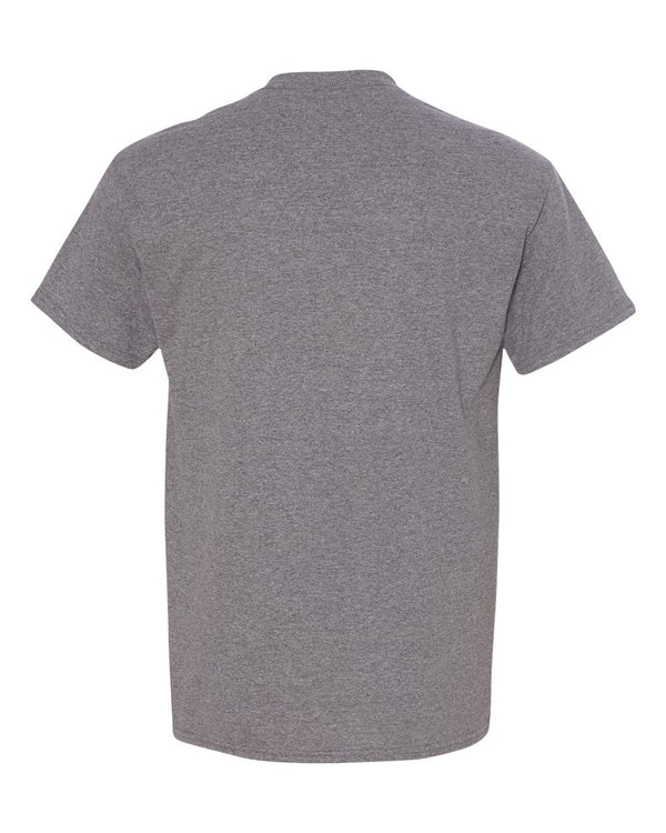 Gildan 8000 Graphite Heather - Back