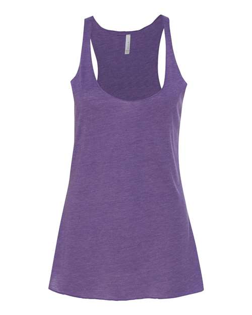 Women's Triblend Racerback Tank - SuperDTF Print Blank Clothing and Accessories