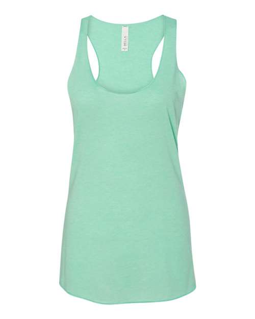 Women's Triblend Racerback Tank - SuperDTF Print Blank Clothing and Accessories