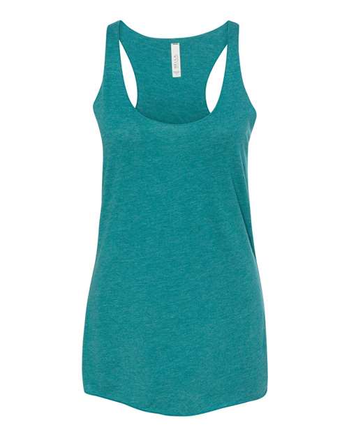 Women's Triblend Racerback Tank - SuperDTF Print Blank Clothing and Accessories