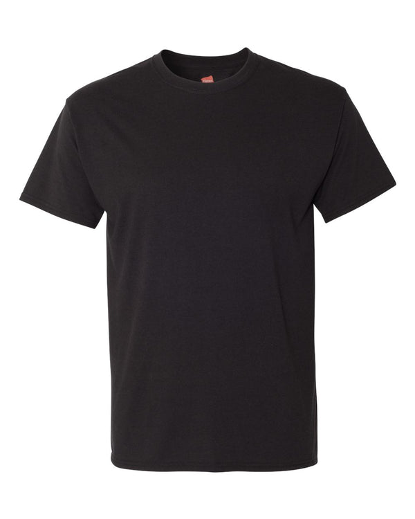 Hanes 42TB Solid Black Triblend - Front